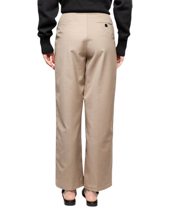 The Row Marcellita Pant in Virgin Wool Ash