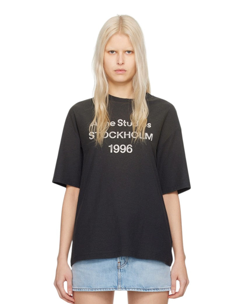 Acne Studios Exford 1996 T-Shirt Faded Black