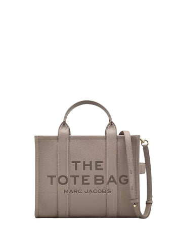 Marc Jacobs Leather Small Tote Bag Grey