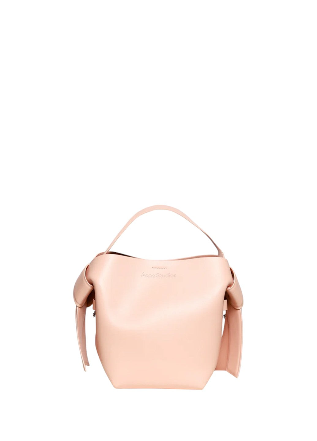 Acne Studios Musubi Small leather shoulder bag Pink