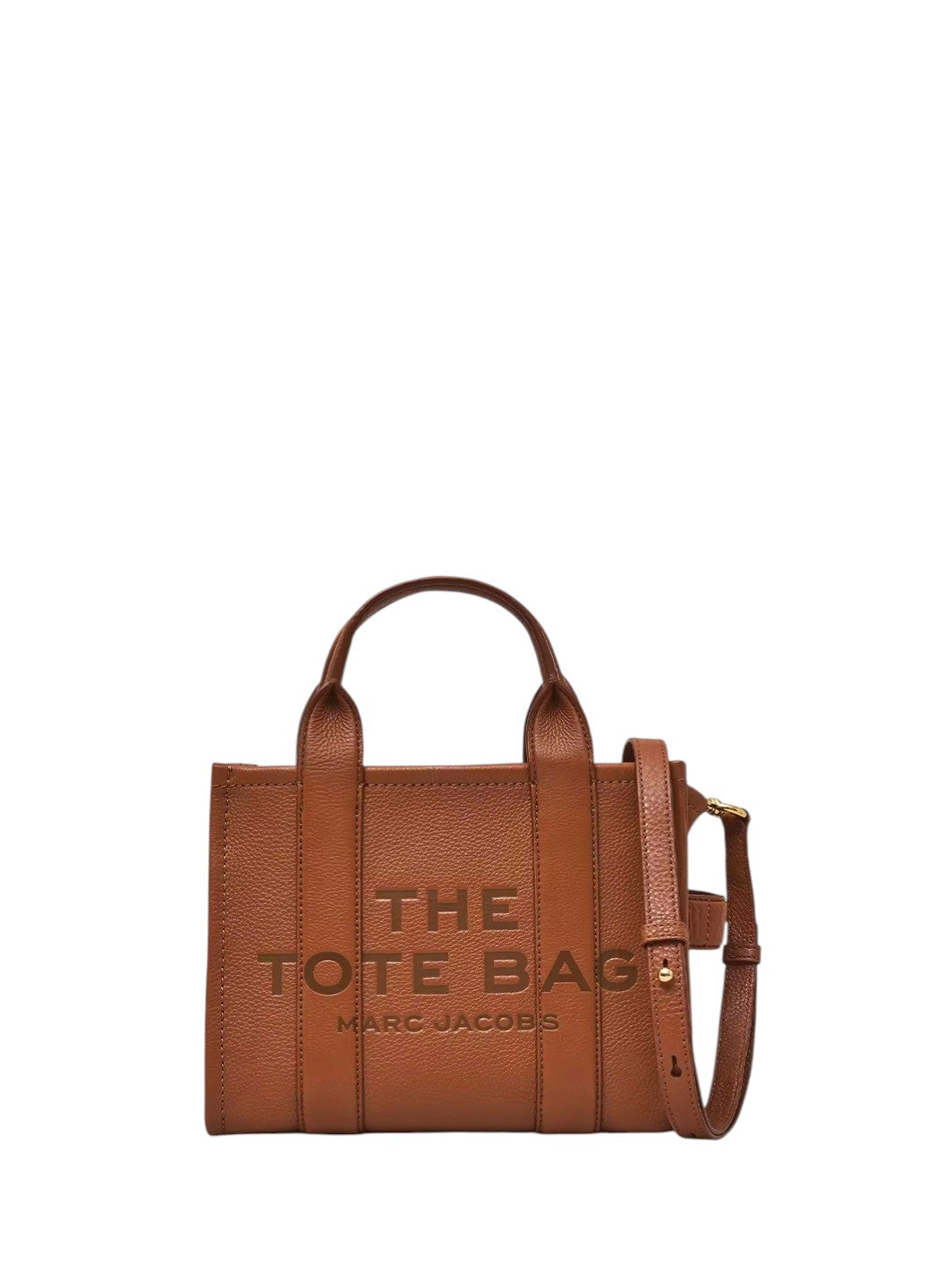 Marc Jacobs Leather Mini Tote Bag Brown
