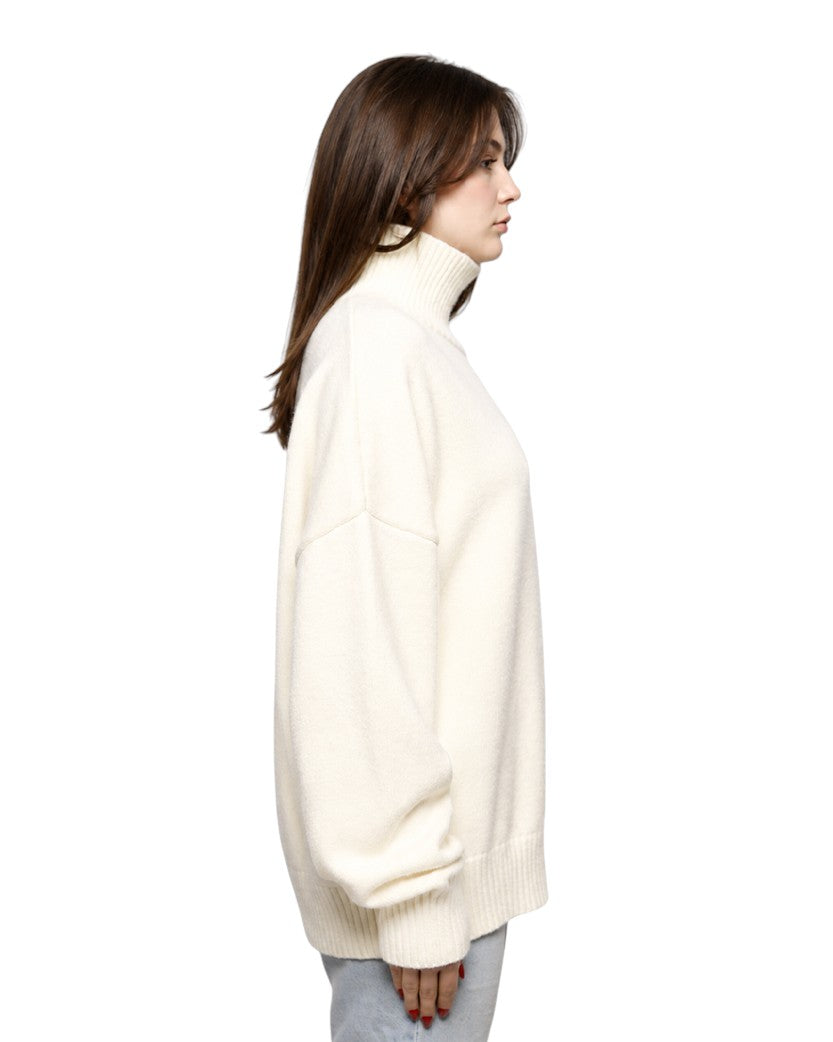 AMI Paris Ami de Coeur jumper White Black Heart