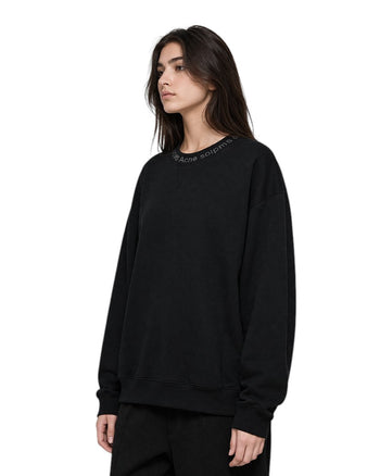 Acne Studios Flogho Crew Sweat Black