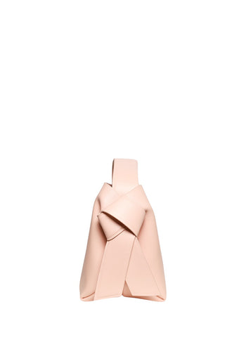 Acne Studios Musubi Small leather shoulder bag Pink