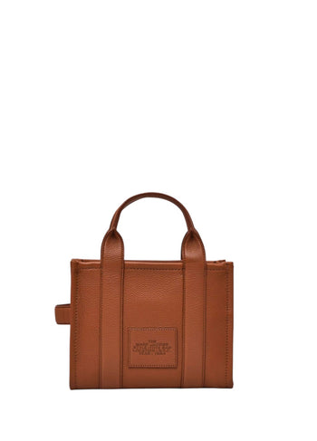 Marc Jacobs Leather Mini Tote Bag Brown