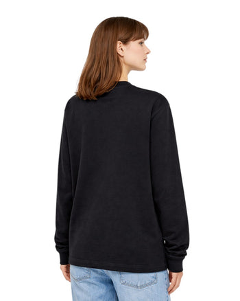 Acne Studios Erwin Long Sleeve Stamp Tee Black