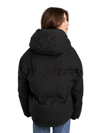 AMI Paris Ami de Coeur-Patch Padded Jacket Black