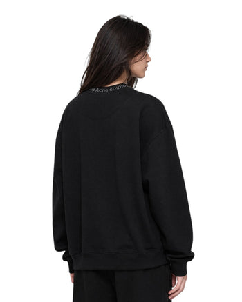 Acne Studios Flogho Crew Sweat Black