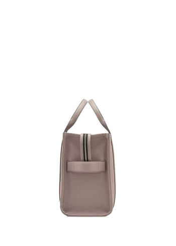 Marc Jacobs Leather Small Tote Bag Grey