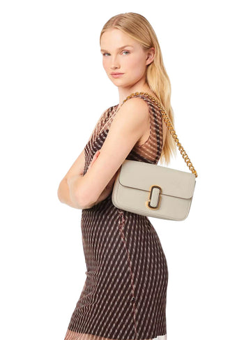 Marc Jacobs The J Marc Shoulder Bag Cloud White