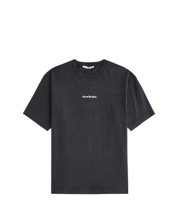 Acne Studios Logo cotton jersey T-shirt Black