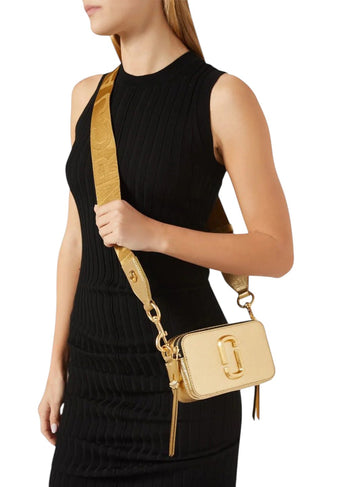 Marc Jacobs The Snapshot DTM Metallic Gold