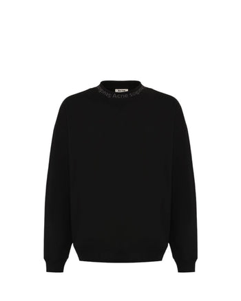 Acne Studios Flogho Crew Sweat Black