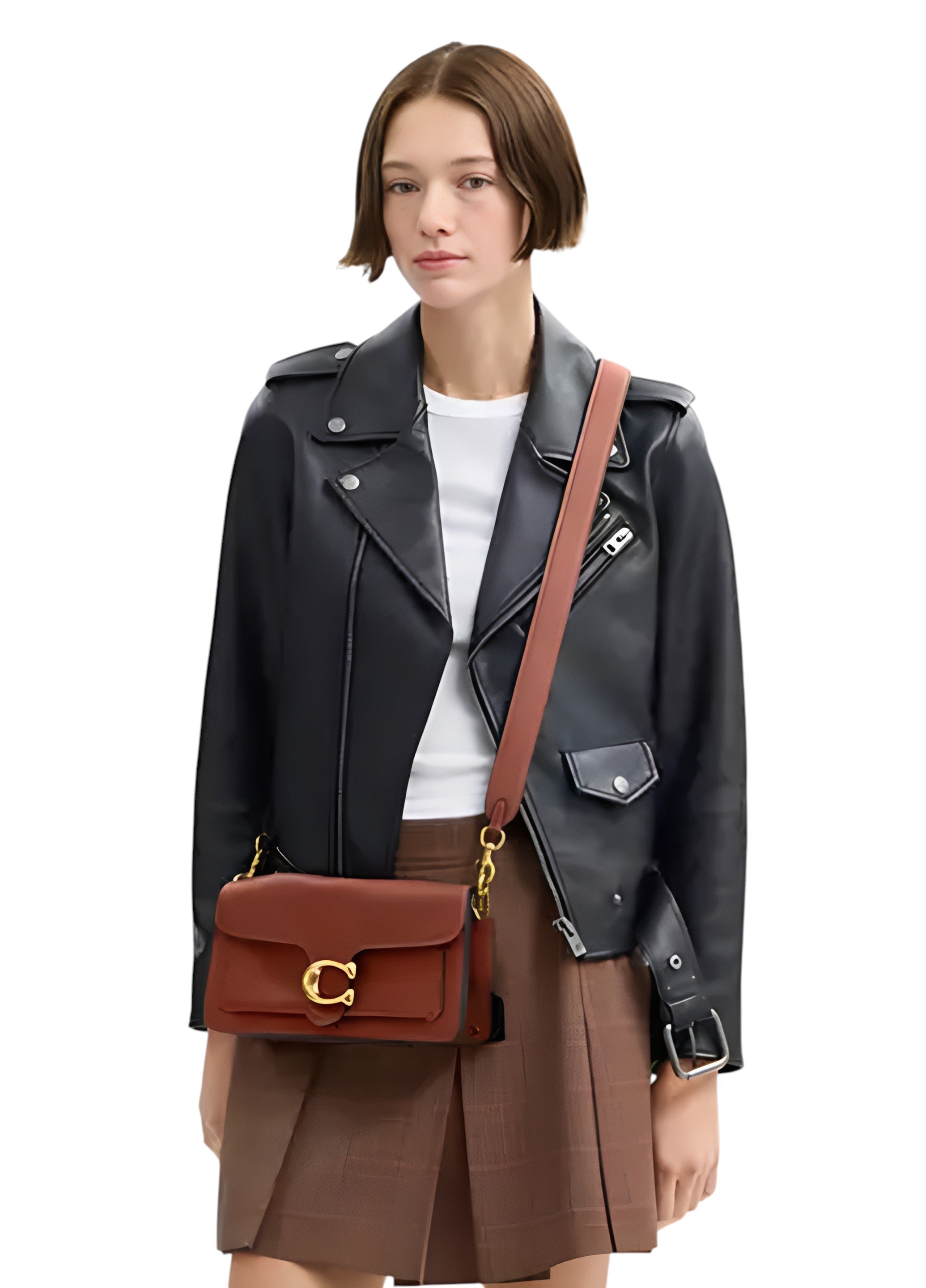 Сумка Coach Tabby Shoulder Bag 26 Brown — SSTORIES