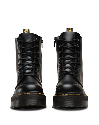 Dr. Martens Jadon Black Polished Smooth
