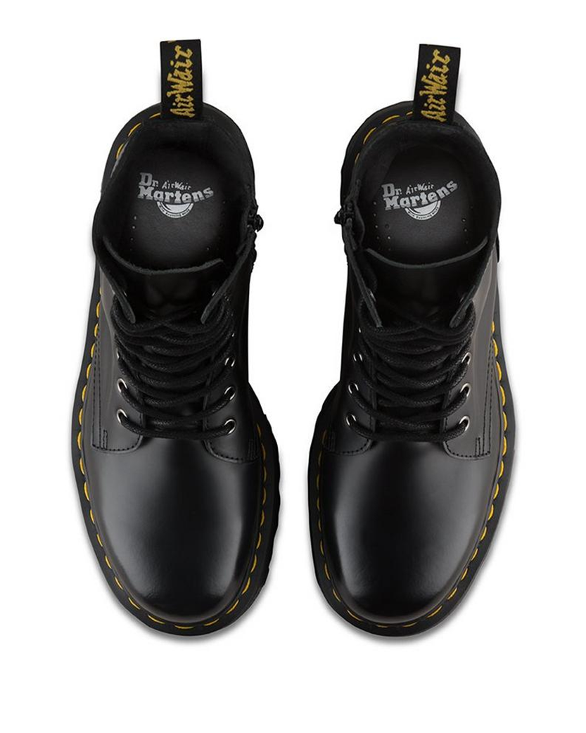Черевики Martens Jadon Black Polished Smooth SSTORIES