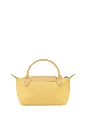 Longchamp Le Pliage Green Pouch With Handle Whead