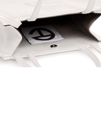 Telfar Small Shopping Bag White