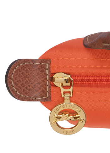 Longchamp Le Pliage Original Pouch With Handle Orange