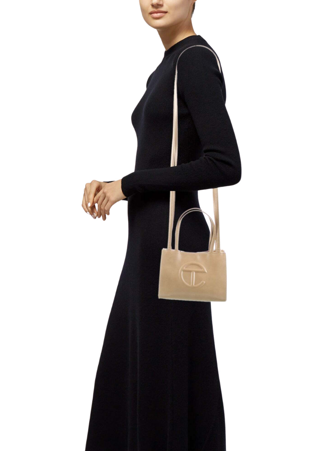 Telfar Small Shopping Bag Cream
