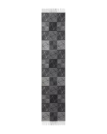 Loewe Anagram Scarf Grey