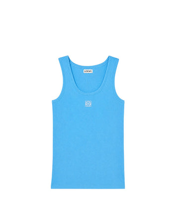 Loewe Anagram Tank Top Blue