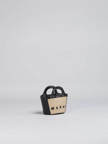 Marni Tropicalia Micro Bag Sandstorm/Black