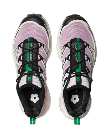Salomon X Sandy Liang XT-6 Expanse Cradle Pink Jolly Green & Black