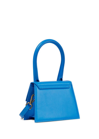 Jacquemus Le Chiquito Medium leather bag Blue