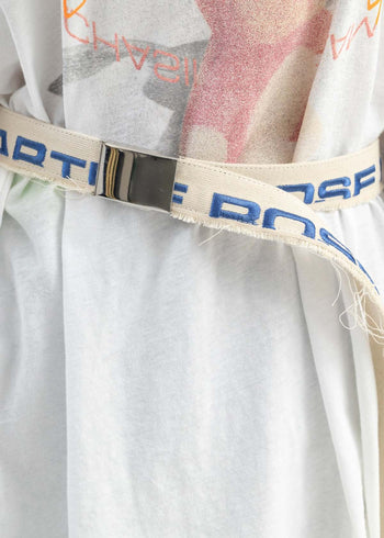 Martine Rose Canvas Belt Cream
