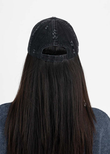 Martine Rose Bunny Cap Washed Black
