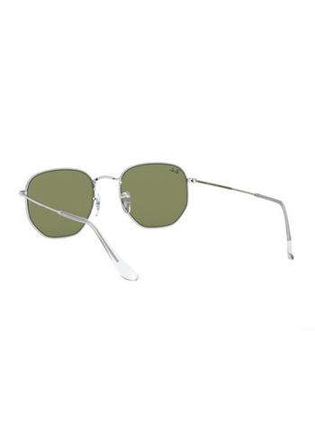 Ray-Ban Hexagonal Flat Lenses RB 3548N (003 Silver)