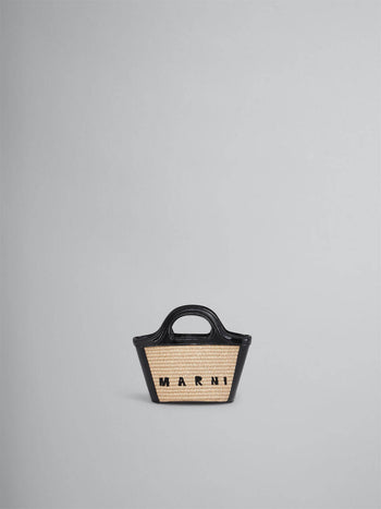 Marni Tropicalia Micro Bag Sandstorm/Black