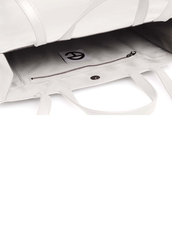 Telfar Medium Shopping Bag White