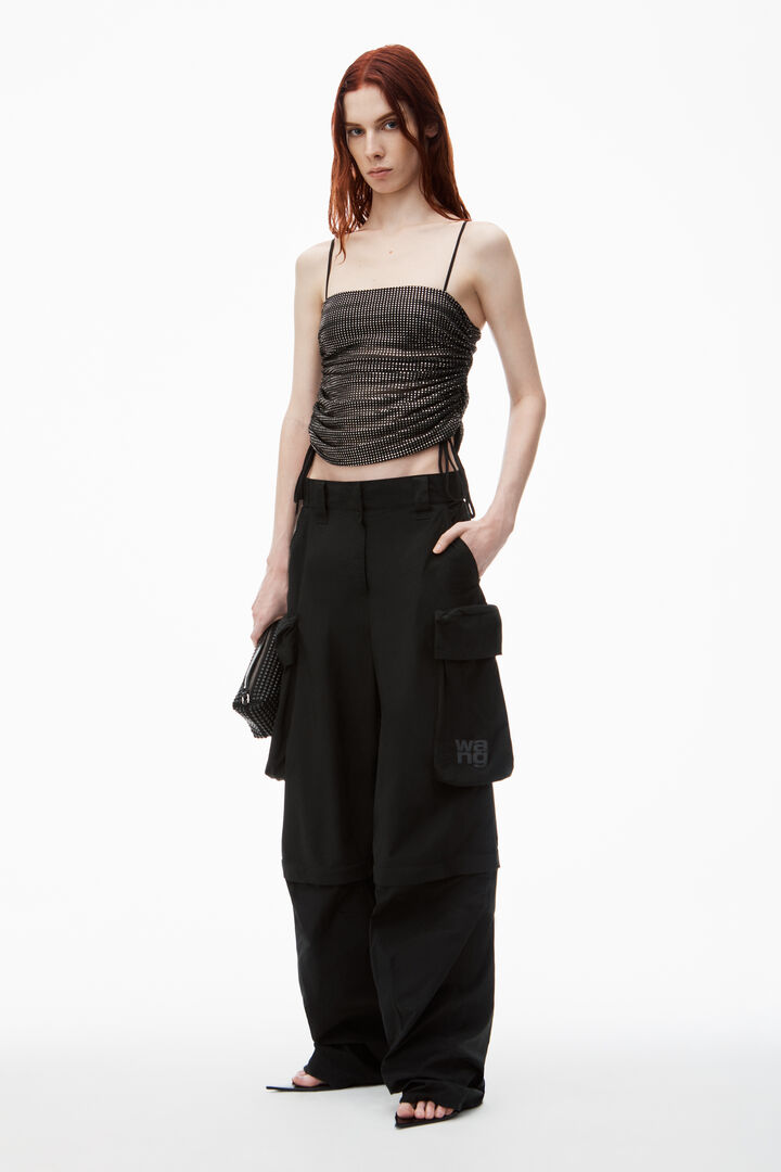 Alexander Wang Cargo Pants With Oversize Pockets Black