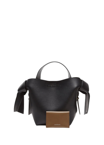 Acne Studios Folded Leather Card Holder Camel Brown