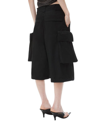 Alexander Wang Cargo Pants With Oversize Pockets Black