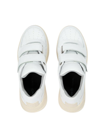 Acne Studios Velcro Strap Sneakers White