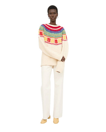 Acne Studios Rainbow Crew Neck Wool Sweater