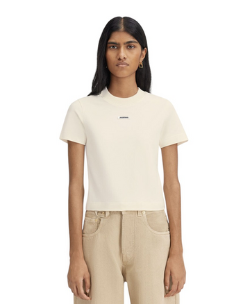 Jacquemus Les Classiques The Gros Grain T-Shirt Light Beige