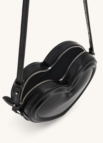 JW PEI Arlene Heart Shaped Bag Black
