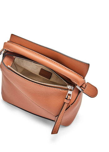 Loewe Mini Puzzle Bag Classic Calfskin Tan