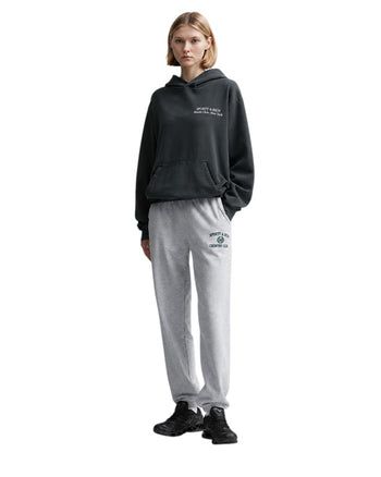 Sporty & Rich New Drink More Water Hoodie Black