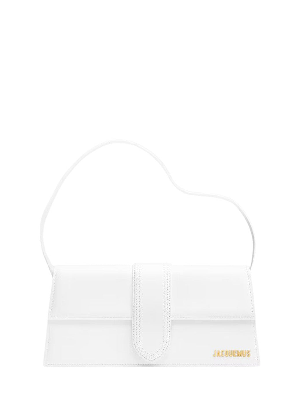 Jacquemus Le Bambino long flap bag White