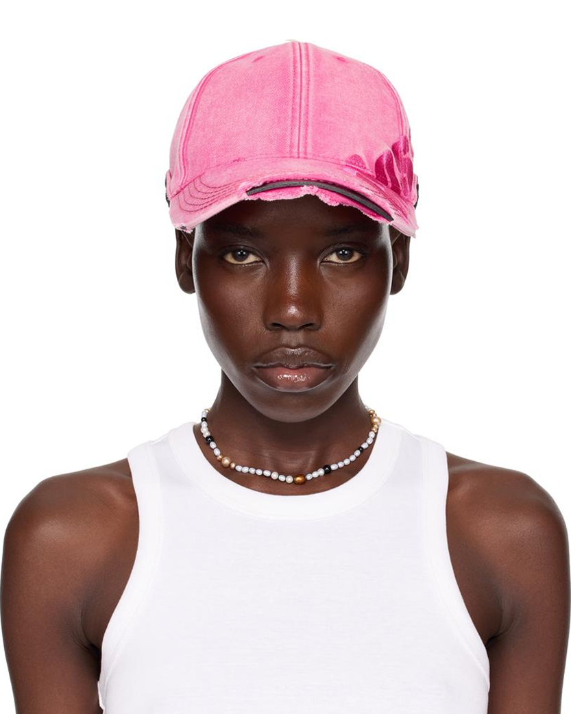 Martine Rose Exclusive Roll Back Cap Pink