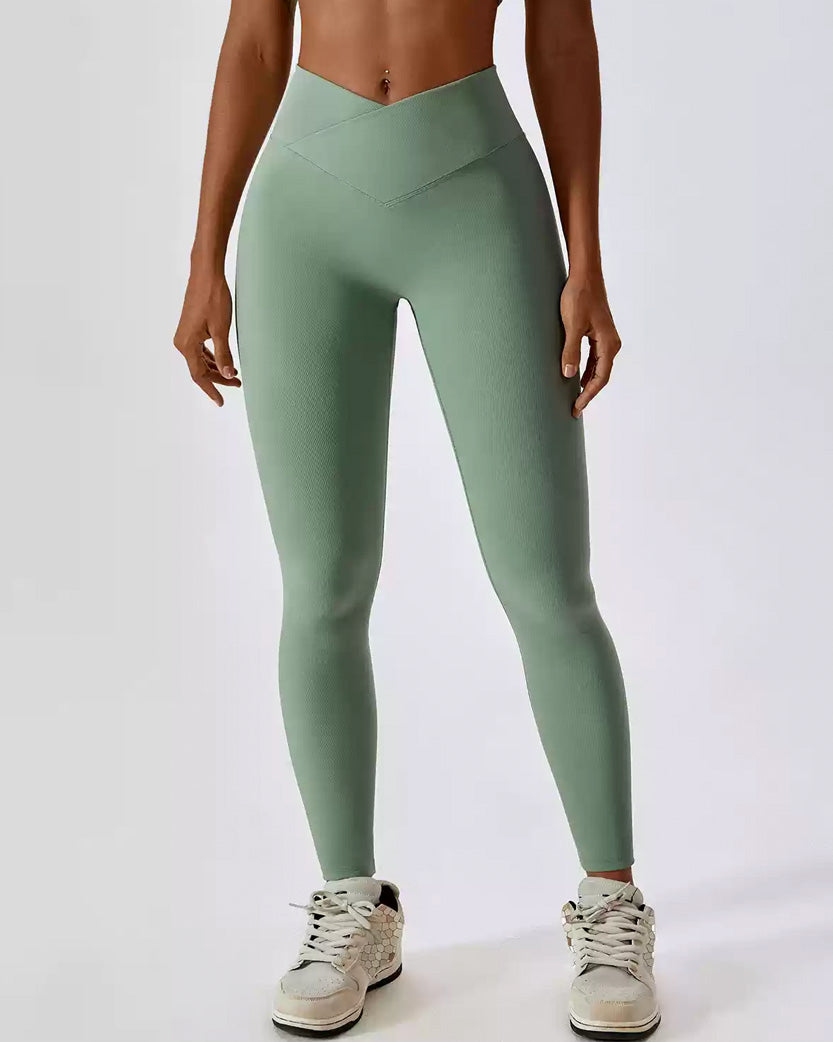 Alo Yoga Fitness Leggings Green 833364-GN