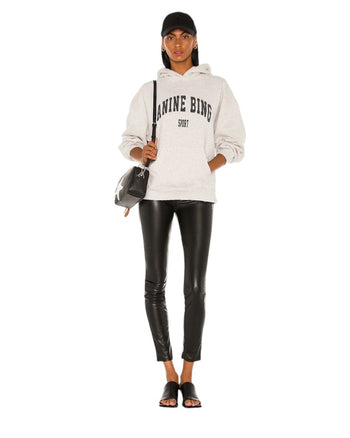 Anine Bing Harvey Hoodie Heather Grey
