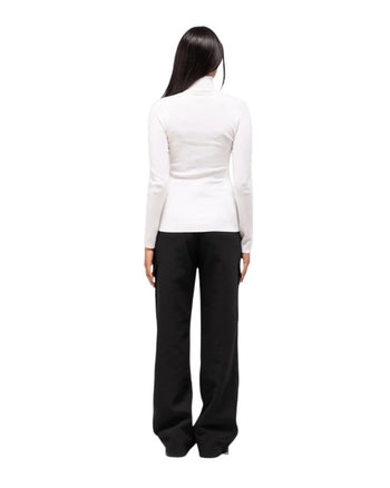 Toteme Knit Long Sleeve Turtleneck Cream