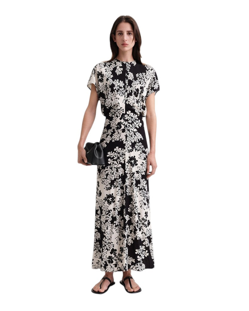 Toteme Slouch Waist Dress Floral