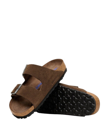 Birkenstock Arizona Suede Leather Carafe Tonal